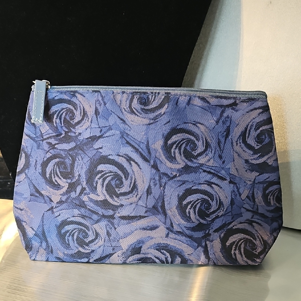 Lancome Elegant Blue Cosmetic Bag